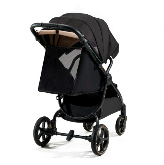 Imagine Cărucior sport ultra compact Kinderkraft MITZY, Ink Black (0–22 kg)