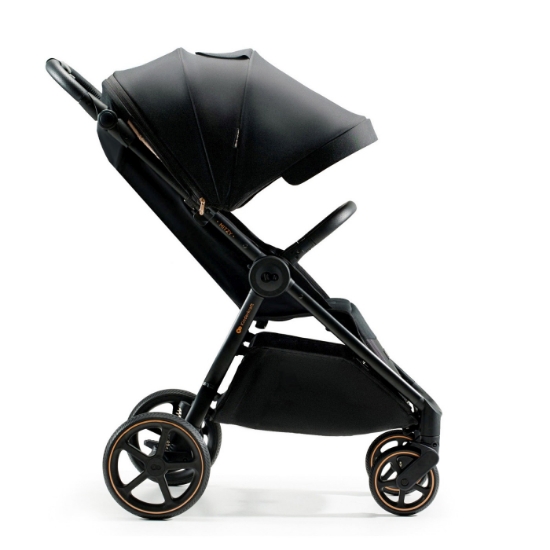 Imagine Cărucior sport ultra compact Kinderkraft MITZY, Ink Black (0–22 kg)