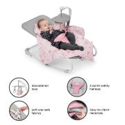 Imagine SEZLONG 3 IN 1, KINDERKRAFT FELIO 2, PEONY ROSE