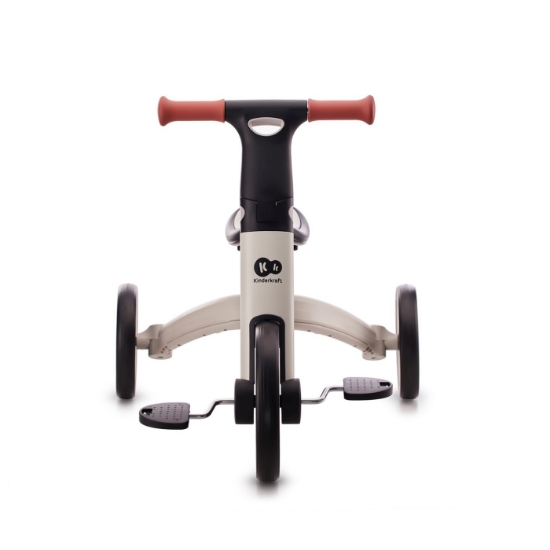 Imagine Bicicleta de echilibru / Tricicletă Kinderkraft 4TRIKE, Silver Grey