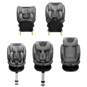 Imagine SCAUN AUTO KINDERKRAFT I-FIX, I-SIZE 40-150 CM, COOL GREY