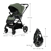 Imagine CARUCIOR SPORT KINDERKRAFT YOXI, GREEN