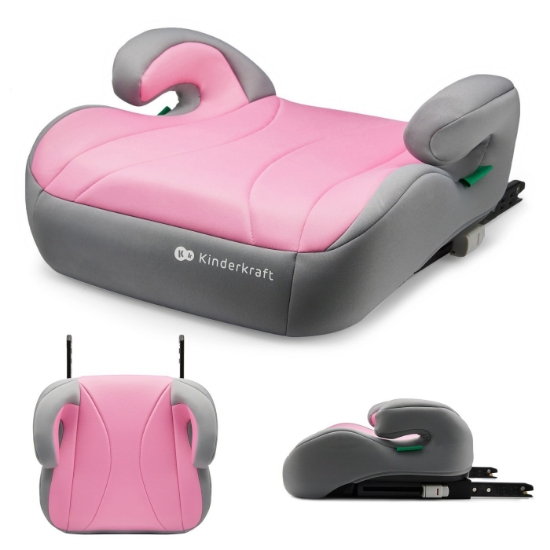 Imagine Înălțător auto Kinderkraft I-BOOST I-SIZE, ROSE PINK