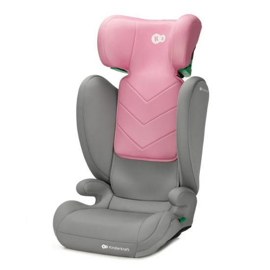 Imagine  Scaun auto 2 în 1 Kinderkraft I-SPARK i-Size, 100–150 cm, Pink