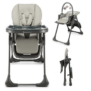 Imagine SCAUN DE MASA KINDERKRAFT TUMMIE, PLIABIL, GREY