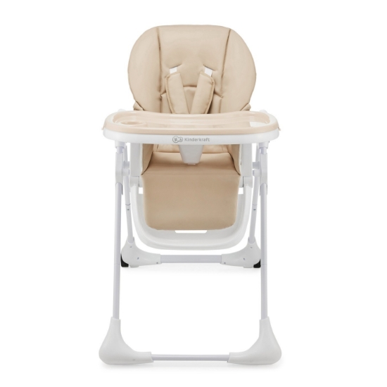Imagine Scaun de masă pliabil 2 în 1 Kinderkraft TUMMIE, Beige