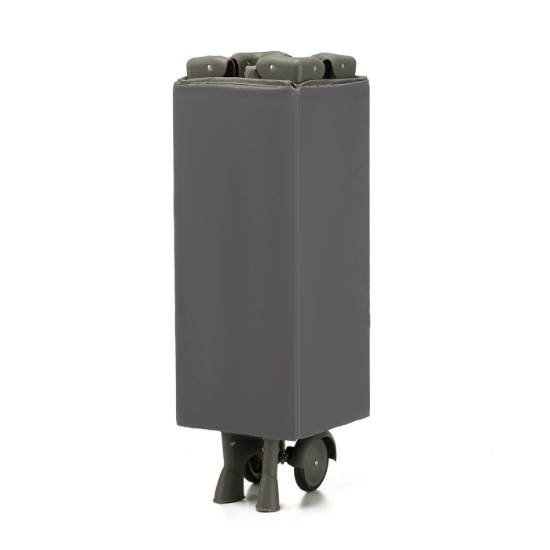 Imagine Pătuț Travel Kinderkraft JOY2, cu accesorii, Dark Grey