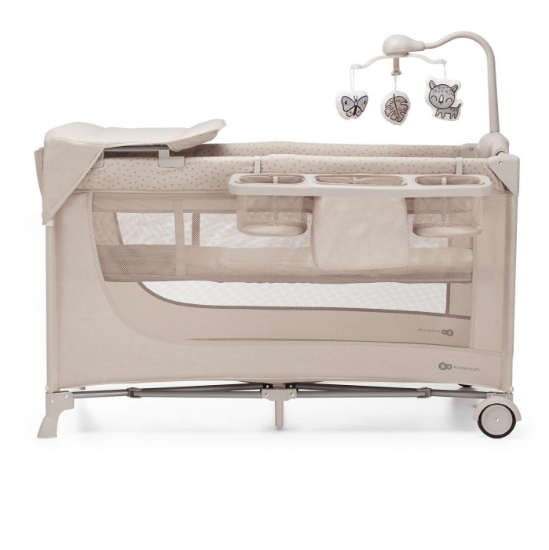 Imagine PATUT TRAVEL KINDERKRAFT JOY2, CU ACCESORII, BEIGE