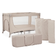 Imagine PATUT TRAVEL KINDERKRAFT JOY2, CU ACCESORII, BEIGE