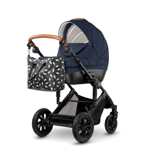 Imagine Cărucior 3 în 1 Kinderkraft PRIME 2 3in1 MINK PRO, Navy