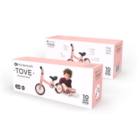 Imagine Bicicleta fără pedale Kinderkraft TOVE, Pink