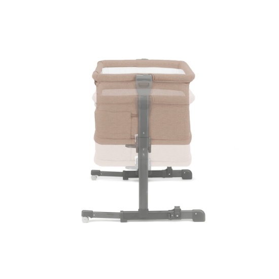 Imagine Pătuț co-sleeper Kinderkraft NESTE UP 2, Bej