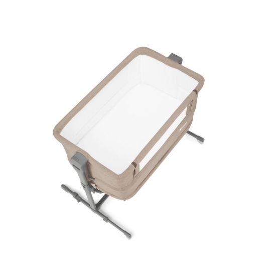 Imagine Pătuț co-sleeper Kinderkraft NESTE UP 2, Bej