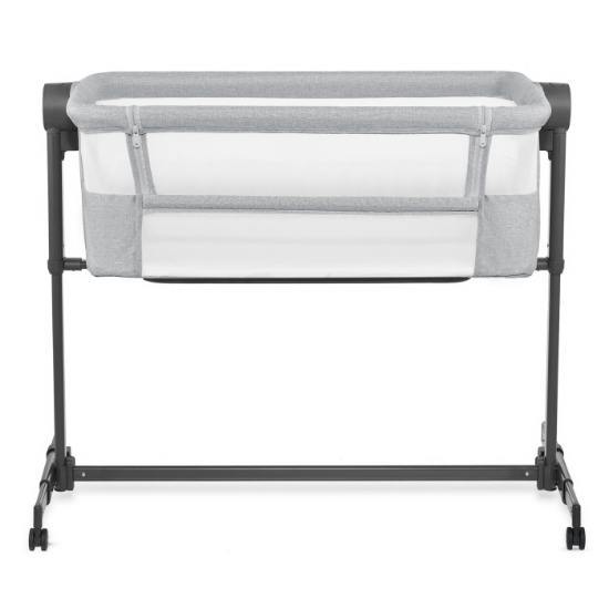 Imagine PATUT CO-SLEEPER KINDERKRAFT NESTE UP 2, GRI DESCHIS