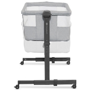 Imagine PATUT CO-SLEEPER KINDERKRAFT NESTE UP 2, GRI DESCHIS