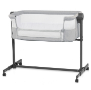 Imagine PATUT CO-SLEEPER KINDERKRAFT NESTE UP 2, GRI DESCHIS