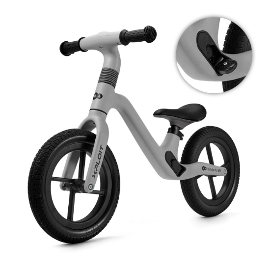 Imagine Bicicletă fără pedale Kinderkraft XPLOIT, MOONSILVER