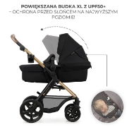 Imagine CARUCIOR 3 IN 1 KINDERKRAFT MOOV 2, NEGRU PUR