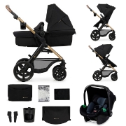 Imagine CARUCIOR 3 IN 1 KINDERKRAFT MOOV 2, NEGRU PUR
