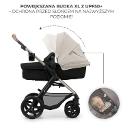 Imagine CARUCIOR 3 IN 1 KINDERKRAFT MOOV 2, MOONLIGHT GREY