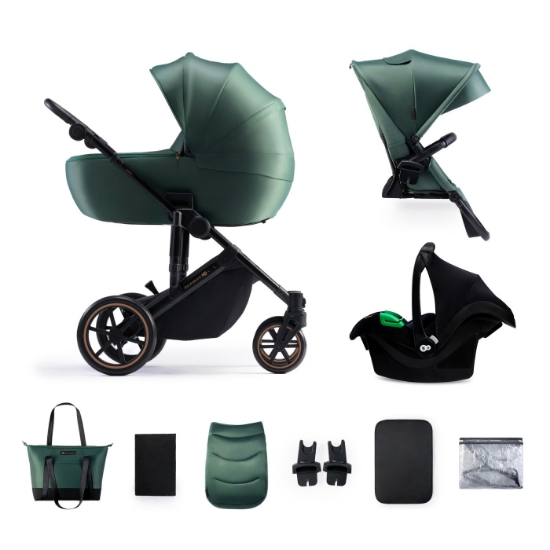 Imagine CARUCIOR 3 IN 1 KINDERKRAFT PRIME 2 3IN1 MINK PRO GREEN