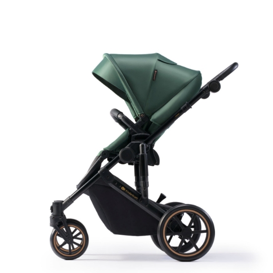 Imagine Cărucior 3 în 1 Kinderkraft PRIME 2 3in1 MINK PRO, Green