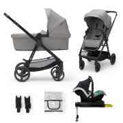 Imagine CARUCIOR KINDERKRAFT NEWLY, 4 IN 1, MOONLIGHT GREY