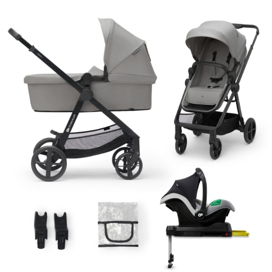 Imagine CARUCIOR KINDERKRAFT NEWLY, 4 IN 1, MOONLIGHT GREY