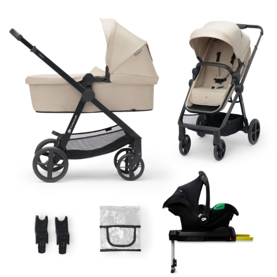 Imagine Carucior Kinderkraft Newly 4 in 1 Sand Beige