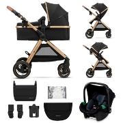 Imagine CARUCIOR KINDERKRAFT ESME, 3 IN 1, PURE BLACK