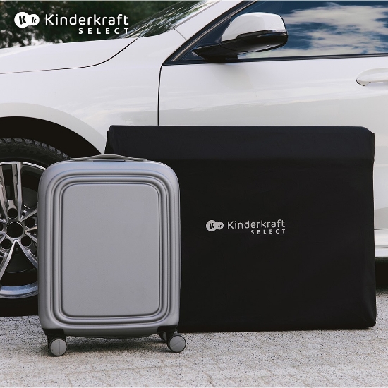 Imagine Patut de călătorie Kinderkraft MOON DREAM, Black