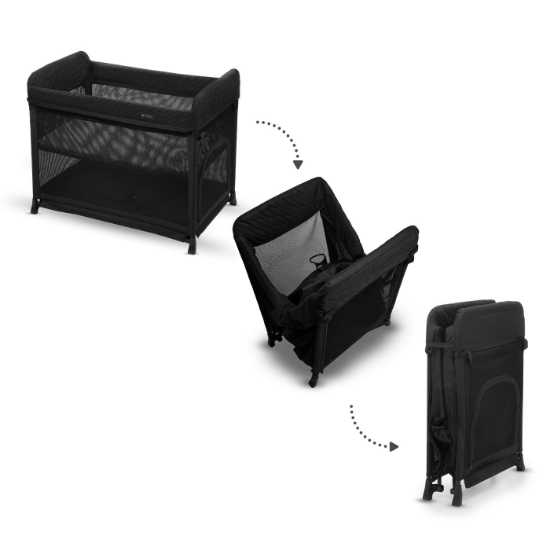 Imagine Patut de călătorie Kinderkraft MOON DREAM, Black