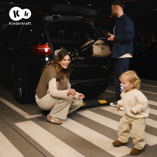 Imagine Cărucior sport Kinderkraft LOOM, 0–22 kg, Linen Beige