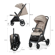 Imagine CARUCIOR SPORT KINDERKRAFT LOOM, 0-22 KG, LINEN BEIGE