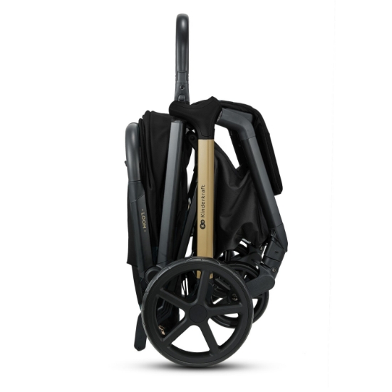 Imagine Cărucior sport Kinderkraft LOOM, 0–22 kg, Ink Black