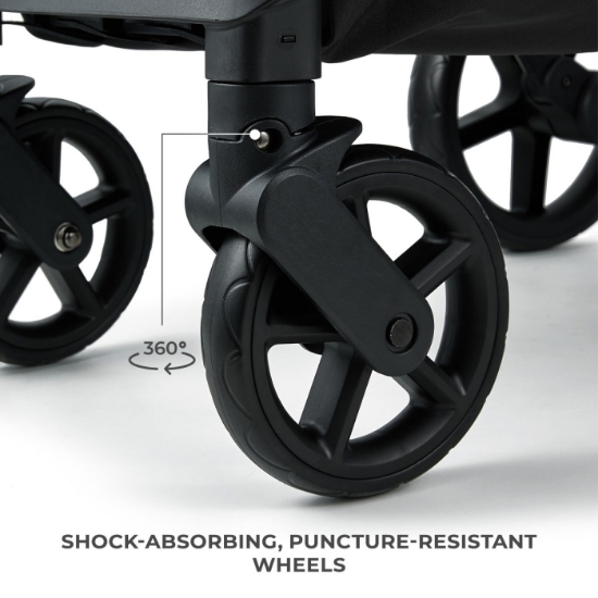 Imagine Cărucior sport Kinderkraft LOOM, 0–22 kg, Ink Black