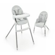 Imagine Scaun de masă Kinderkraft DINNLY, Grey