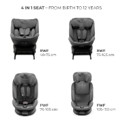 Imagine SCAUN AUTO KINDERKRAFT XPEDITION 3 I-SIZE 40-150 CM, GREY