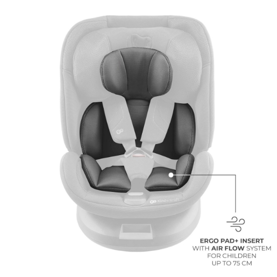 Imagine Scaun auto Kinderkraft XPEDITION 3 i-Size 40–150 cm, GREY