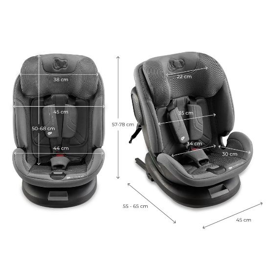 Imagine Scaun auto Kinderkraft XPEDITION 3 i-Size 40–150 cm, GREY