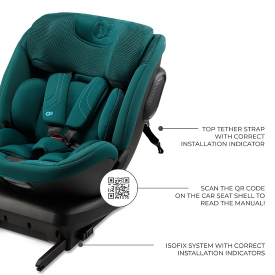 Imagine Scaun auto Kinderkraft XPEDITION 3 i-Size 40–150 cm, GREEN