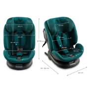 Imagine SCAUN AUTO KINDERKRAFT XPEDITION 3 I-SIZE 40-150 CM, GREEN