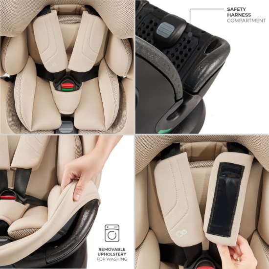 Imagine Scaun auto Kinderkraft XPEDITION 3 i-Size 40–150 cm, BEIGE