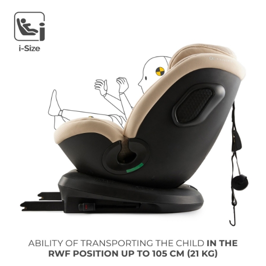 Imagine Scaun auto Kinderkraft XPEDITION 3 i-Size 40–150 cm, BEIGE