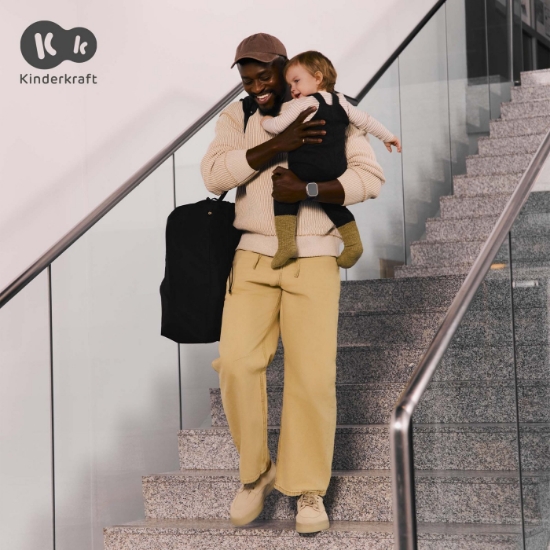 Imagine Cărucior sport Kinderkraft PILOT 2, Midnight Black