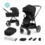 Imagine Carucior 2 în 1 Kinderkraft NEA Midnight Black