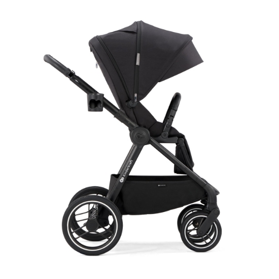 Imagine Carucior 2 în 1 Kinderkraft NEA Midnight Black