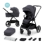 Imagine Cărucior Kinderkraft NEA 2în1, DARK GREY