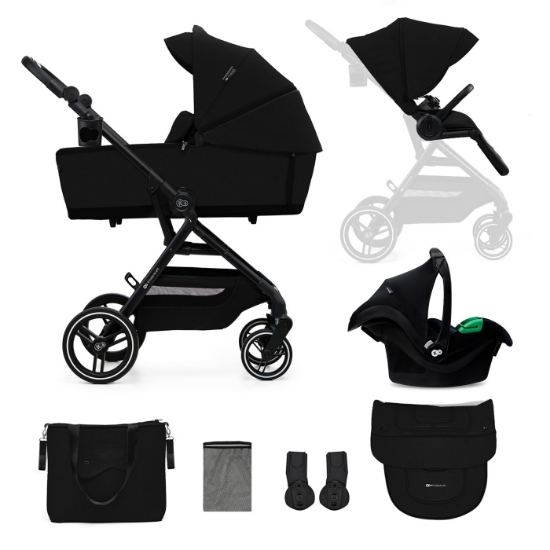 Imagine CARUCIOR KINDERKRAFT YOXI 3IN1 (MINK PRO) PURE BLACK
