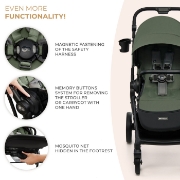 Imagine CARUCIOR KINDERKRAFT YOXI 3IN1 (MINK PRO) MISTIC GREEN